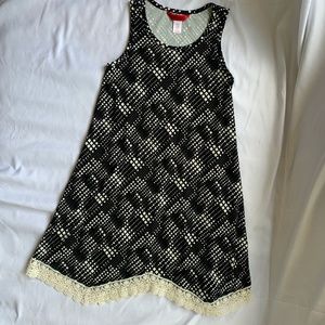 First Kiss GIRLS Handkerchief hem dress